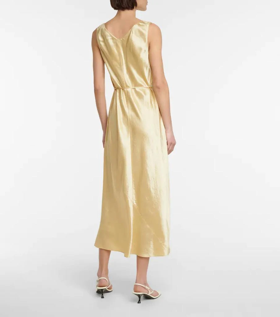 商品Vince|Satin midi dress,价格¥1747,第3张图片详细描述
