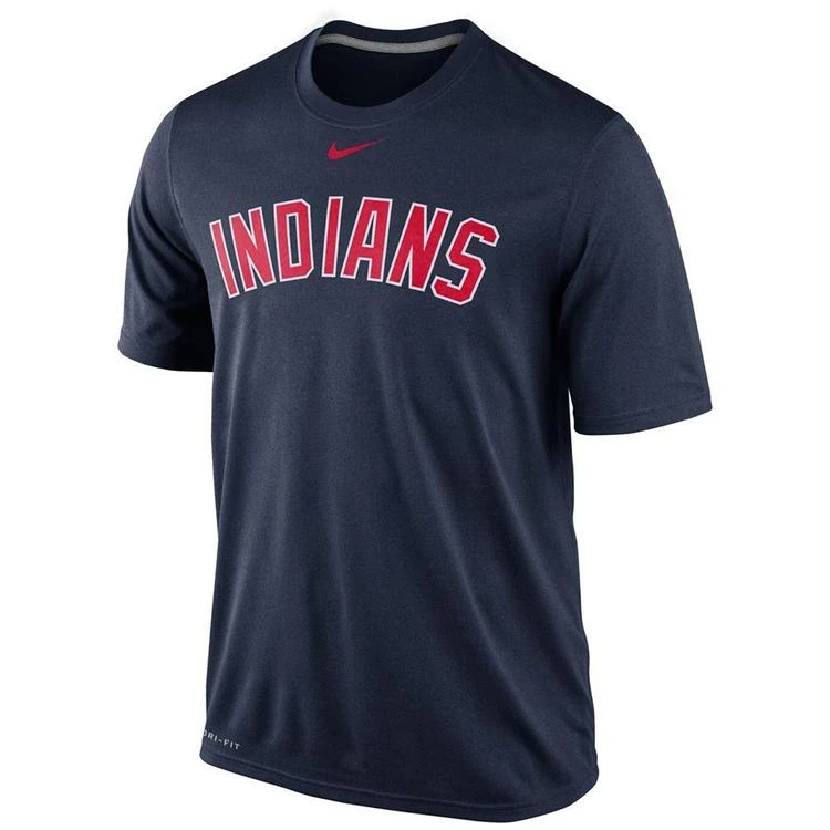 商品NIKE|Men's Cleveland Indians Legend Wordmark T-Shirt,价格¥172,第1张图片