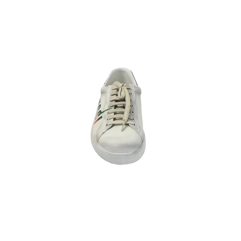 商品Gucci|Gucci Ace Logo Sneaker White Red Verde,价格¥4537,第4张图片详细描述