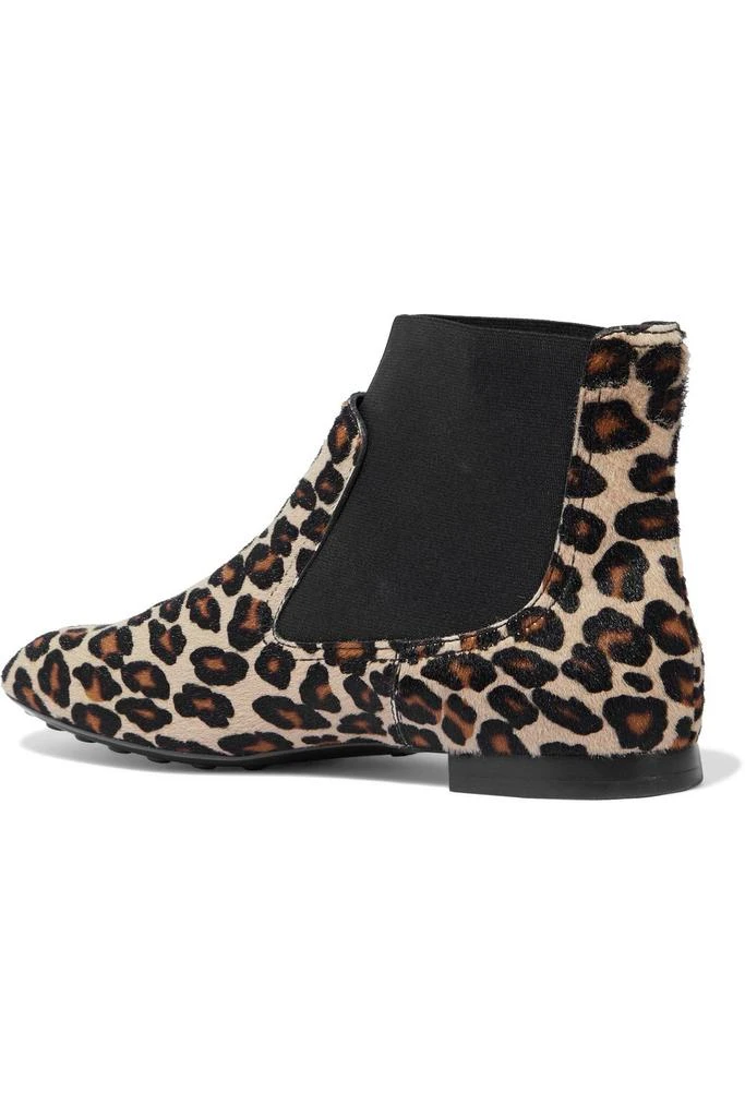 商品Tod's|Leopard-print calf hair ankle boots,价格¥1045,第3张图片详细描述