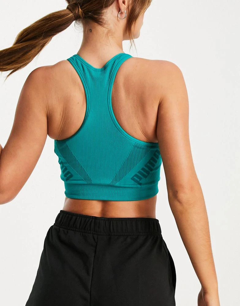 商品Puma|Puma Evoknit bra top in green,价格¥82,第2张图片详细描述