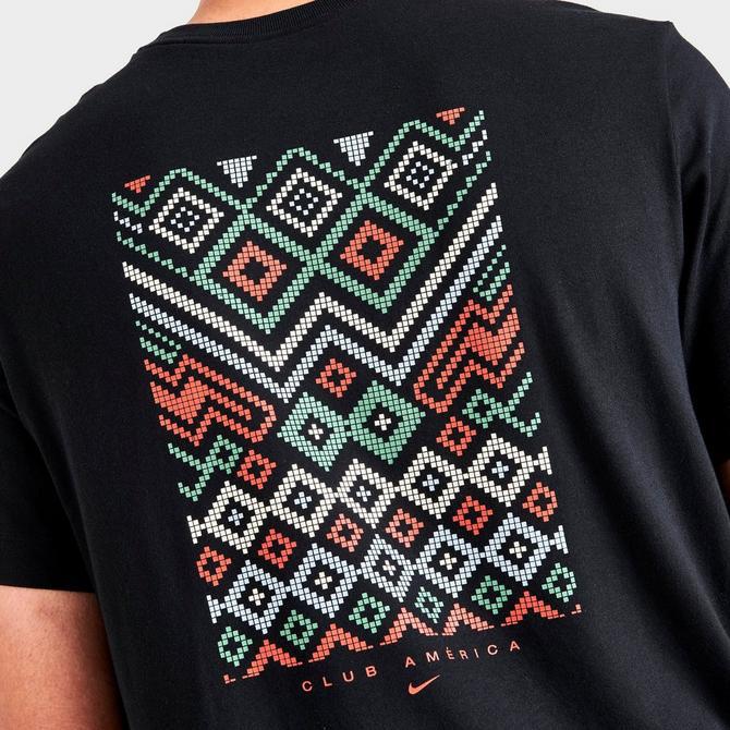 Men's Nike Club America Graphic Print Short-Sleeve Soccer T-Shirt商品第4张图片规格展示