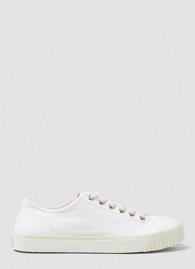 商品MAISON MARGIELA|Tabi Low Top Sneakers in White,价格¥1544,第1张图片
