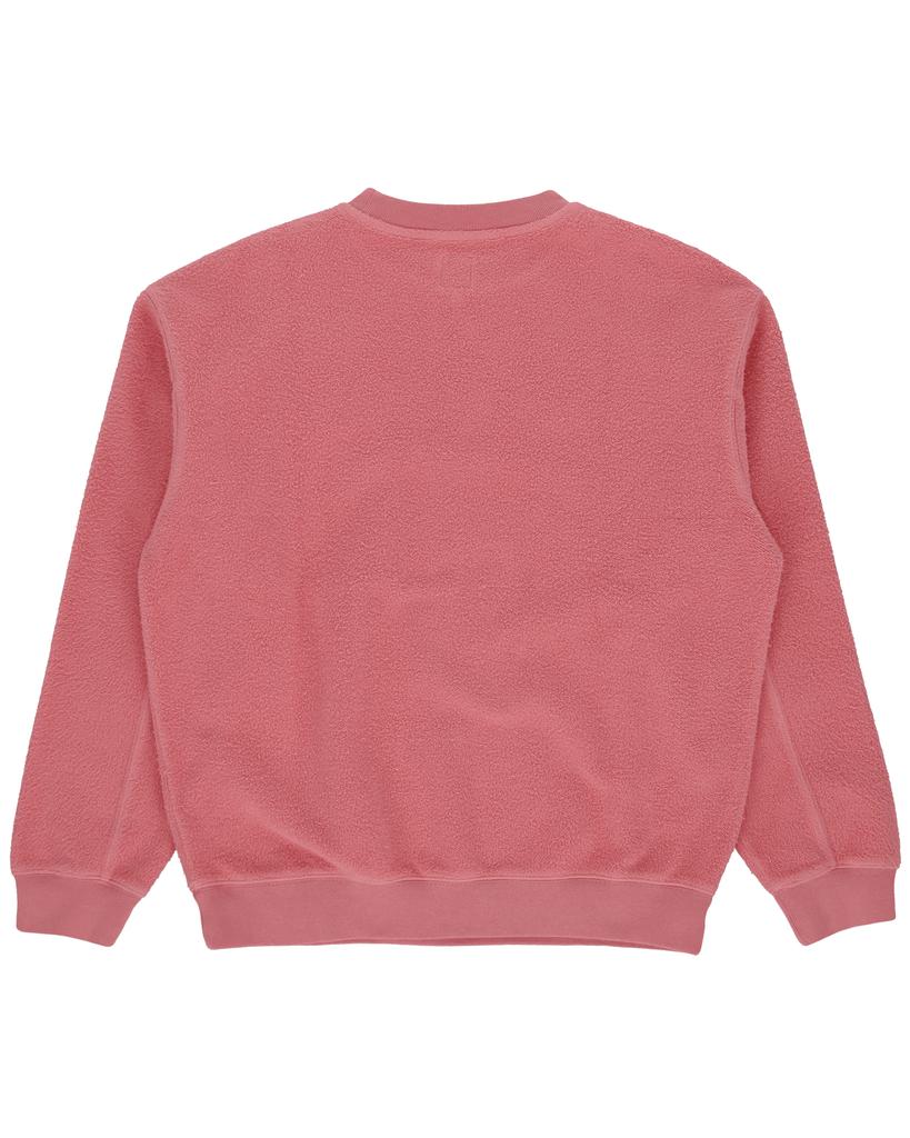 Reverse Fleece Crewneck Sweatshirt Pink商品第3张图片规格展示