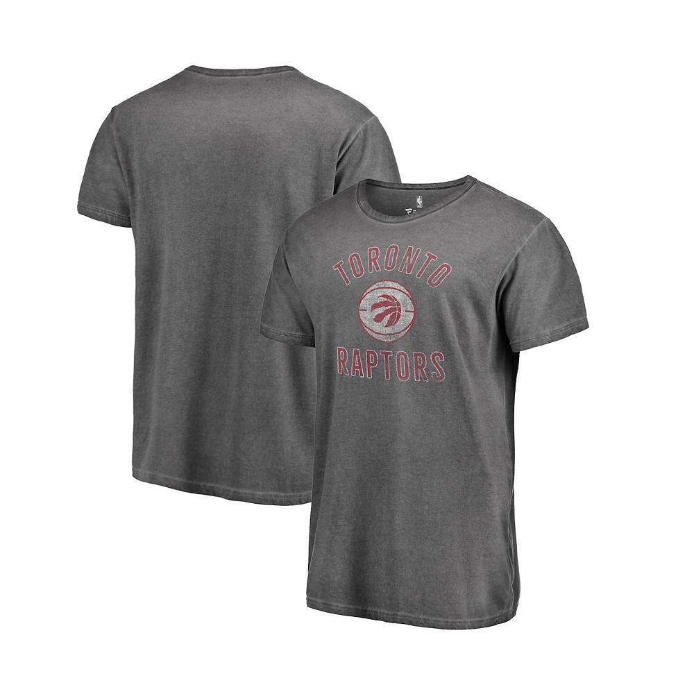 商品Fanatics|Men's Black Toronto Raptors Icon Shadow Washed T-shirt,价格¥179,第1张图片