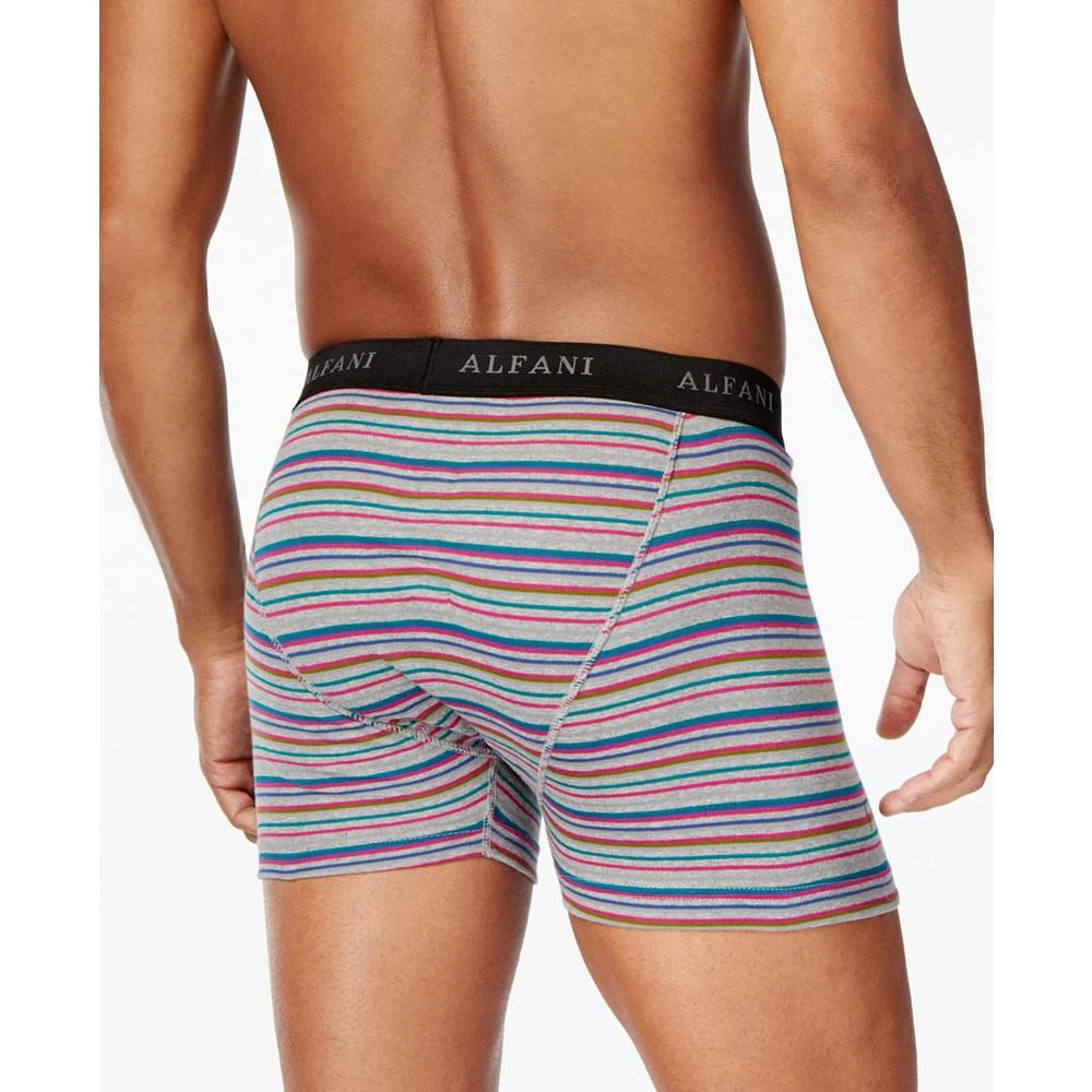 商品Alfani|Men's 4-Pk. Striped Boxer Briefs, Created for Macy's,价格¥153,第3张图片详细描述