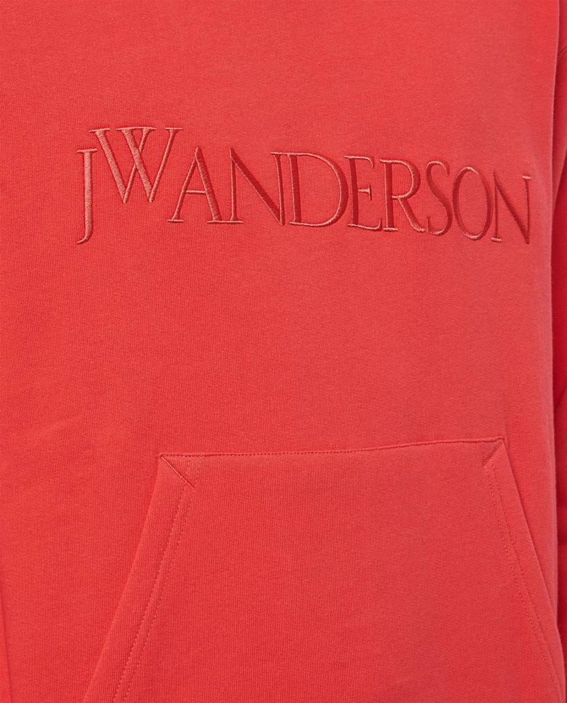 商品JW Anderson|CLASSIC LOGO COTTON HOODIE,价格¥2418,第4张图片详细描述