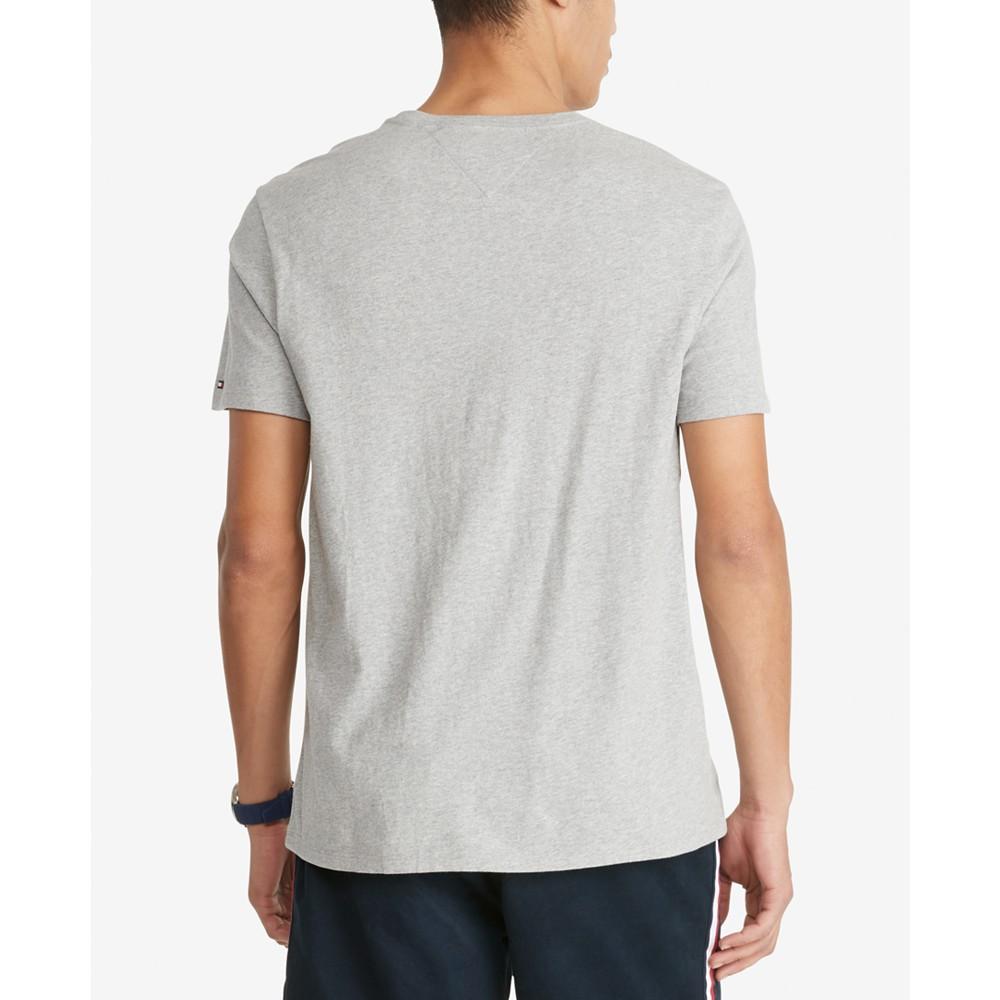Men's Flag Stripe Short Sleeve T-Shirt商品第7张图片规格展示