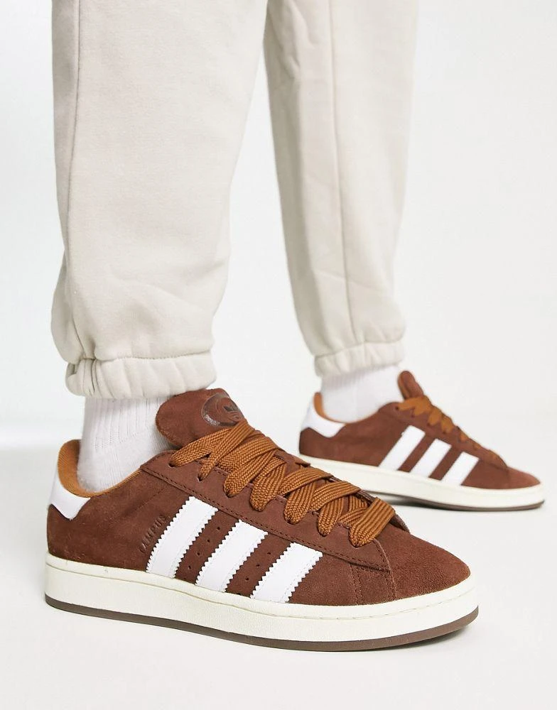 商品Adidas|adidas Originals Campus 00's trainers in brown,价格¥891,第1张图片