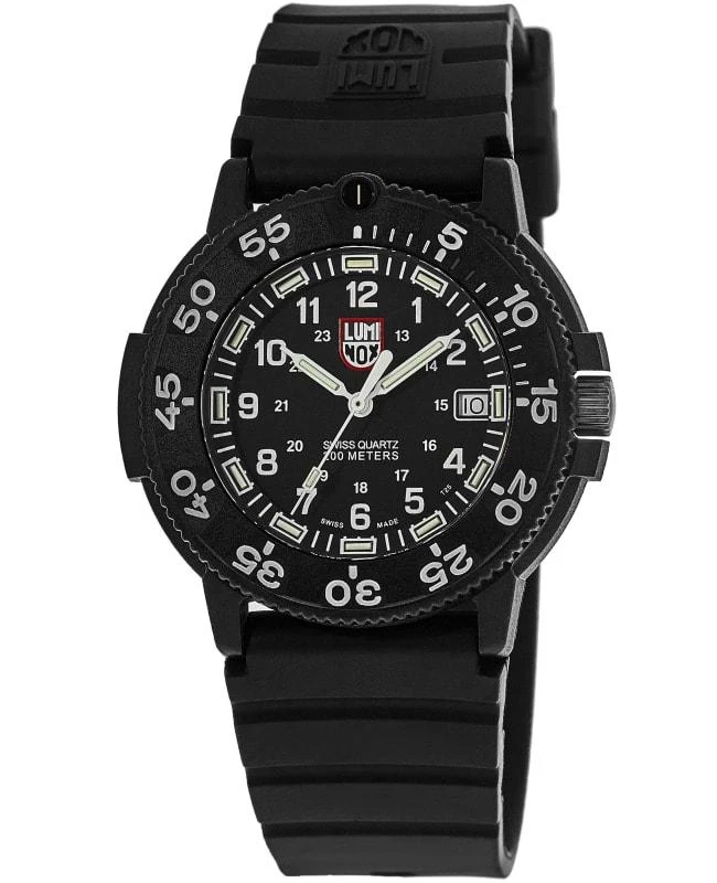 商品Luminox|Luminox Navy Seal Black Dial Rubber Strap Men&apos;s Watch XS.3001.F,价格¥1808,第1张图片