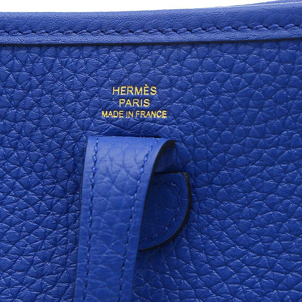 Hermes Evelyn TPM Amazon Taurillon Clemence Blue Electric U Engraved Shoulder Bag 商品