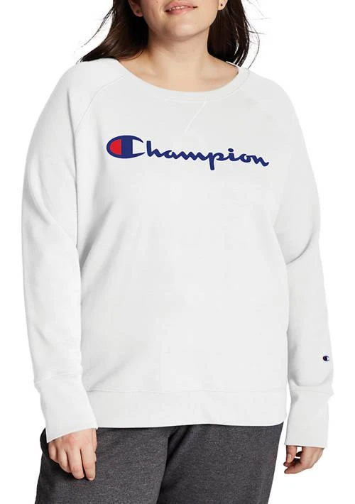 商品CHAMPION|Plus Size Powerblend Boyfriend Pullover,价格¥114,第1张图片