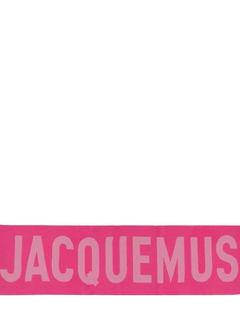 商品Jacquemus|L'echarpe Logo Wool Scarf,价格¥1243,第2张图片详细描述