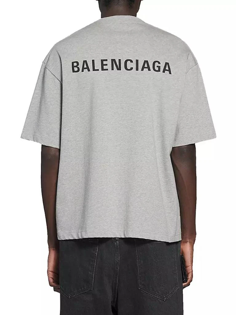 商品Balenciaga|Logo Medium Fit T-shirt,价格¥5101,第5张图片详细描述