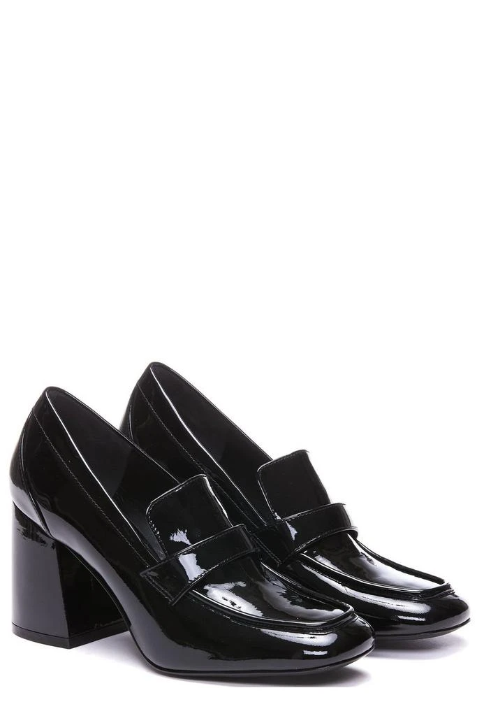 商品Stuart Weitzman|Stuart Weitzman Square Toe Slip-On Pumps,价格¥1718,第4张图片详细描述