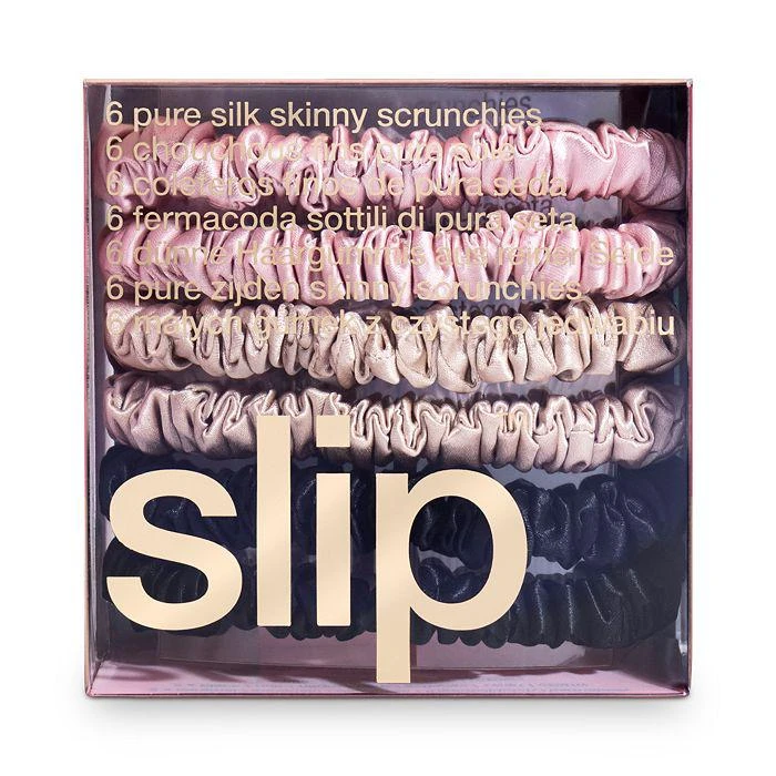 商品Slip|绸缎细发圈6个装,价格¥288,第2张图片详细描述