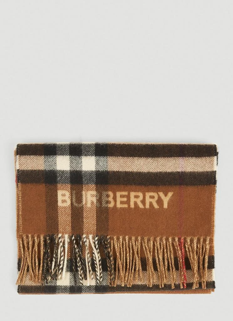 商品Burberry|女式 巴宝莉 大格纹横向开叉围巾,价格¥2922,第1张图片
