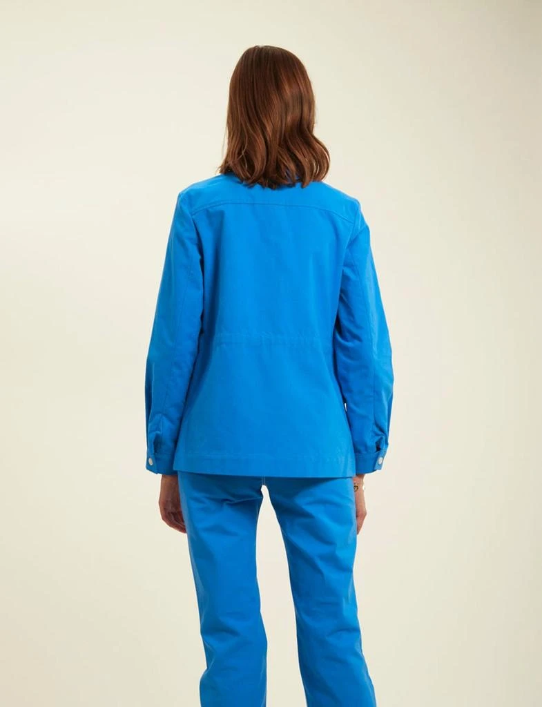 商品INES DE LA FRESSANGE|Flipper jacket cobalt blue,价格¥1870,第4张图片详细描述