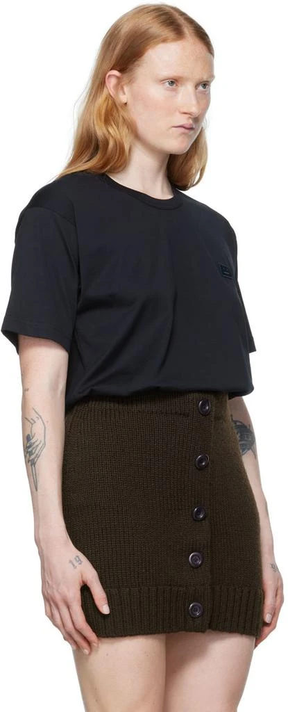 商品Acne Studios|黑色有机棉 T 恤,价格¥1426,第2张图片详细描述
