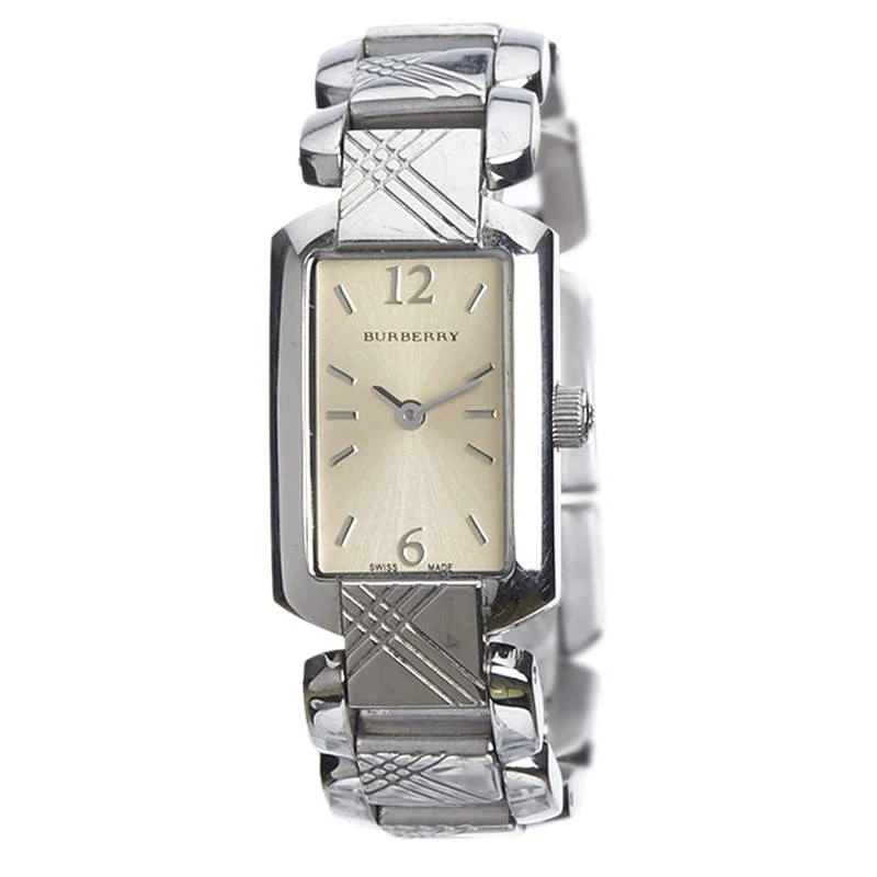 商品[二手商品] Burberry|Burberry Silver Stainless Steel Signature BU4212 Women's Wristwatch 18MM,价格¥1564,第2张图片详细描述