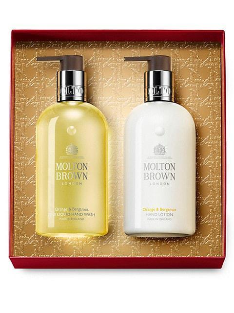 商品Molton Brown|Orange & Bergamot 2-Piece Hand Wash & Lotion Set,价格¥434,第1张图片