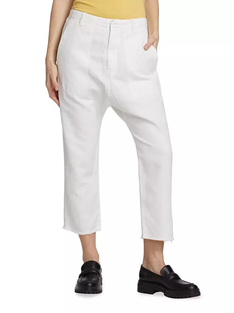 商品Nili Lotan|Luna Cotton-Linen Pants,价格¥661,第2张图片详细描述