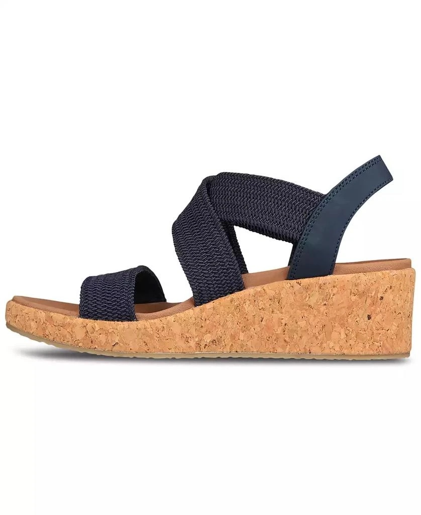 商品SKECHERS|Women’s Beverlee - Love Stays Wedge Sandals from Finish Line,价格¥334,第3张图片详细描述