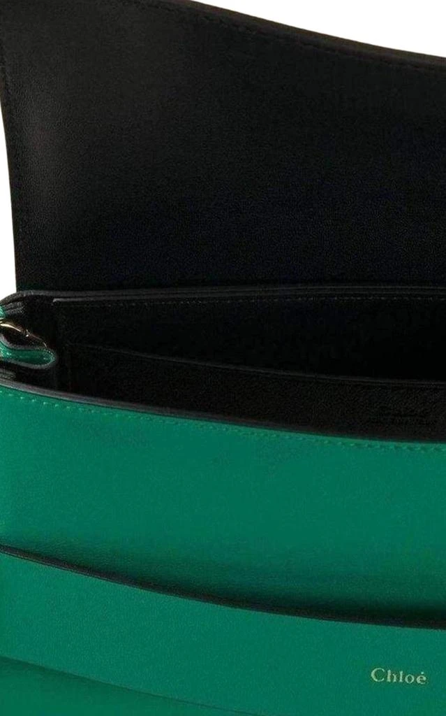 商品Chloé|Jade Green Leather Clutch,价格¥9671,第3张图片详细描述