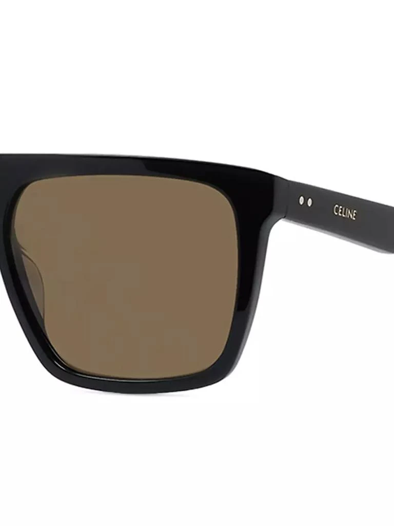 商品Celine|57MM Rectangular Sunglasses,价格¥2224,第3张图片详细描述