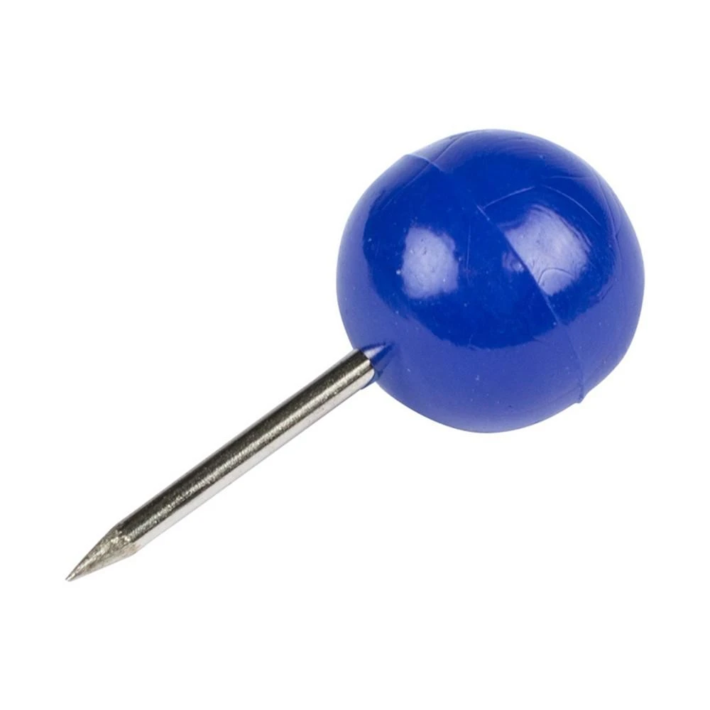 商品JAM Paper|Colorful Push Pins - Round Head Map Thumb Tacks Pushpins - 100 Per Pack,价格¥90,第2张图片详细描述