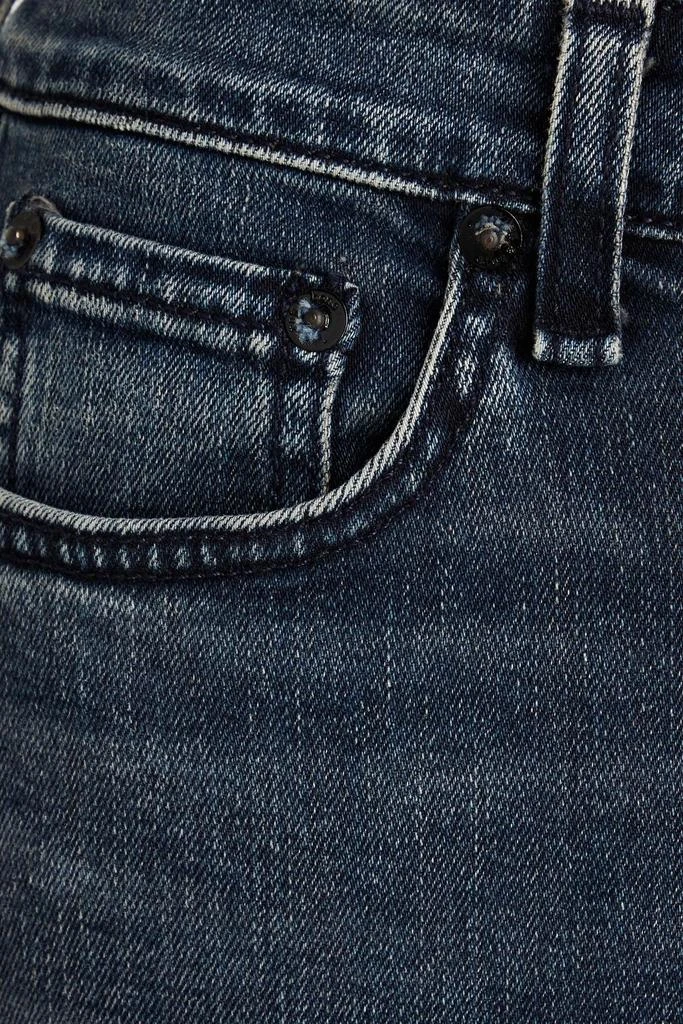 商品Rag & Bone|Faded high-rise kick-flare jeans,价格¥862,第4张图片详细描述