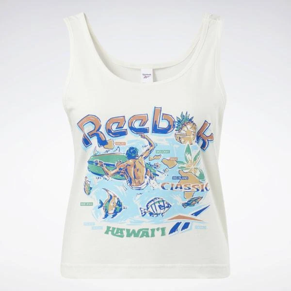商品Reebok|Reebok Classics International Graphic Tank Top,价格¥168,第3张图片详细描述