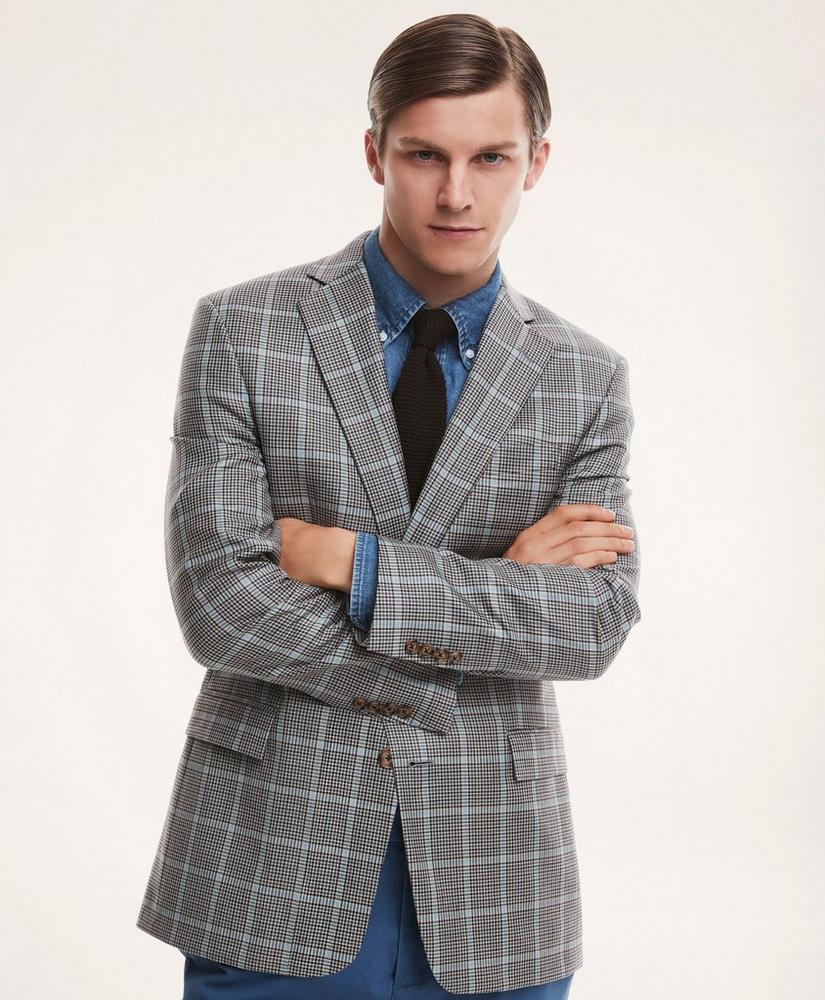 商品Brooks Brothers|Regent Regular-Fit Multi-Gingham Sport Coat,价格¥2237,第4张图片详细描述