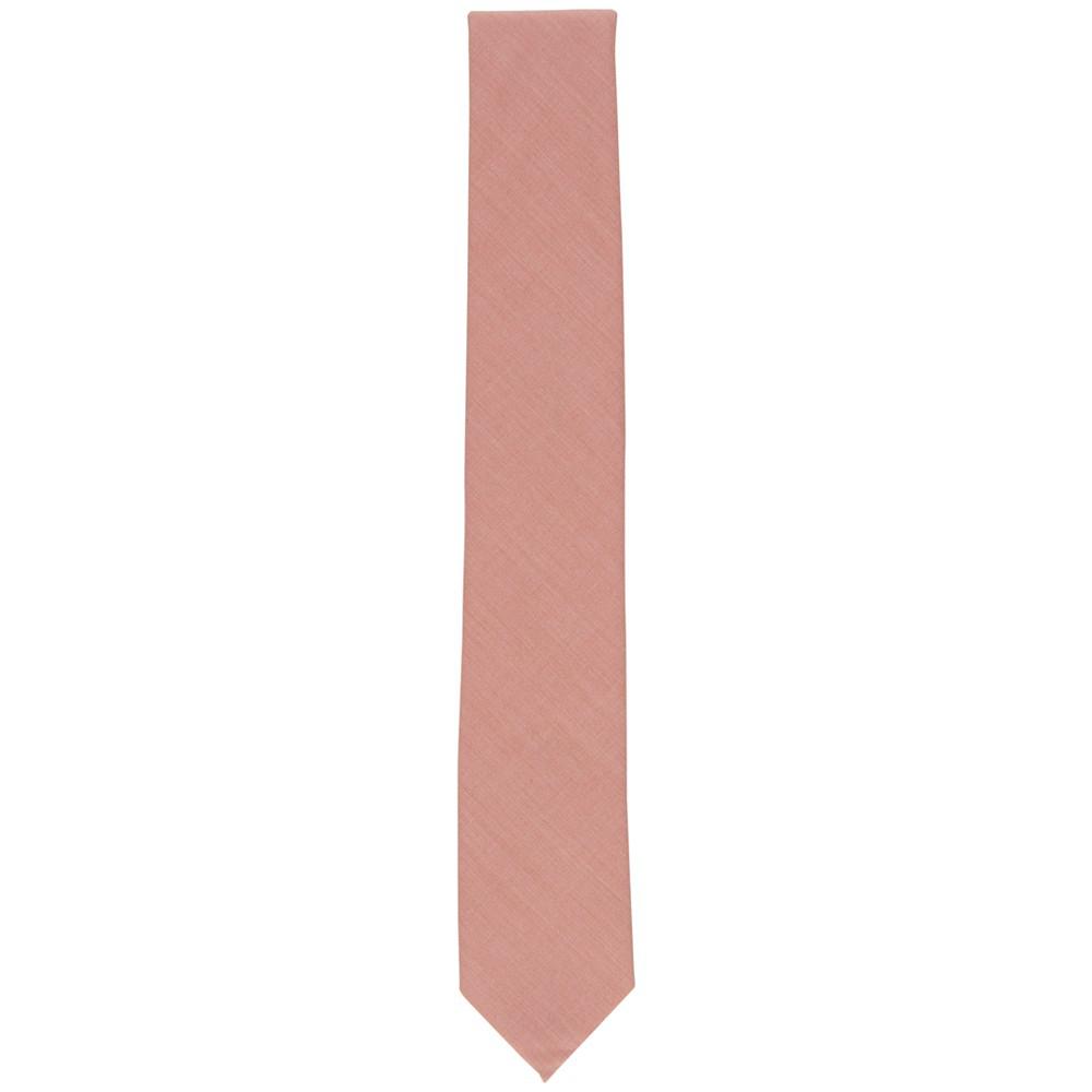 Men's Master Skinny Solid Tie, Created for Macy's商品第2张图片规格展示
