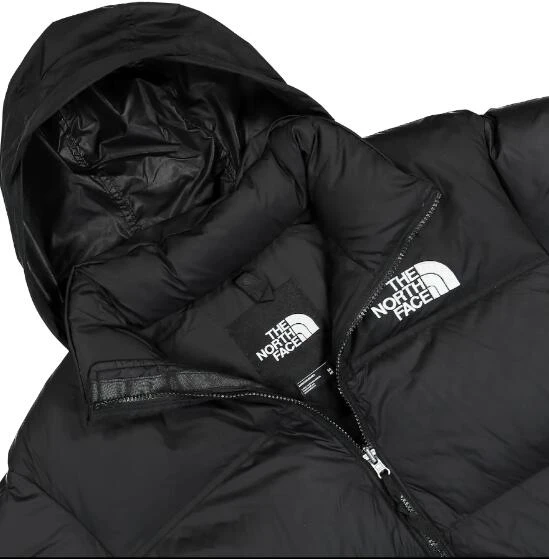 北面THE NORTH FACE 1996系列 纯色宽松可隐藏连帽 含羽绒外套 男款 黑色（香港仓发货） 商品