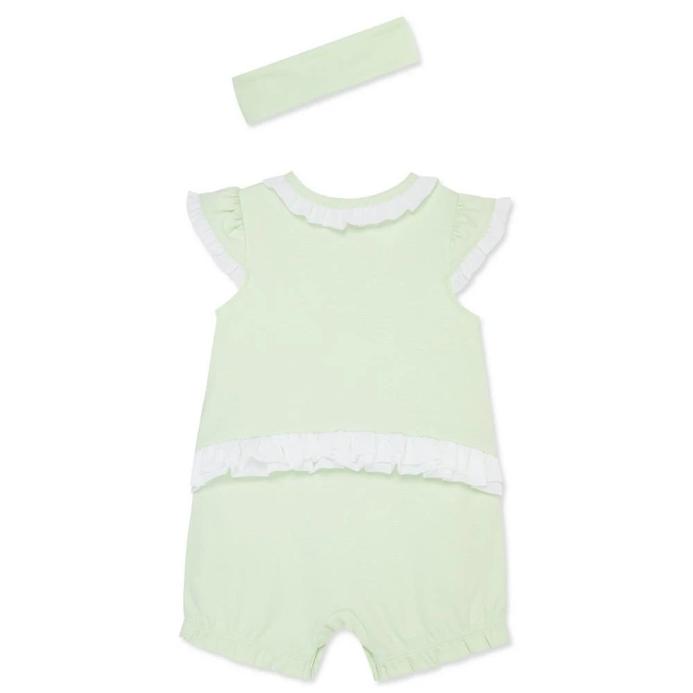 商品Little Me|Baby Girls Strawberry Romper with Headband,价格¥68,第2张图片详细描述