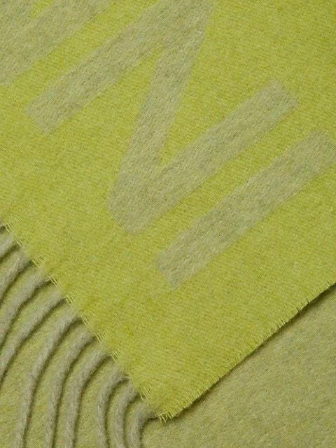 商品Ganni|Wool Mix Fringed Scarf,价格¥862,第2张图片详细描述