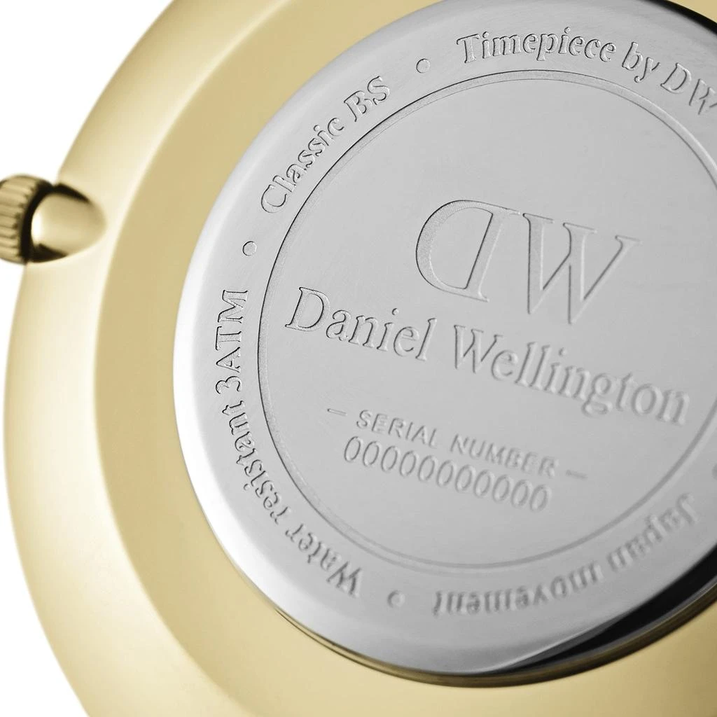 商品Daniel Wellington|36 mm Petite Evergold Mesh Watch,价格¥615,第4张图片详细描述