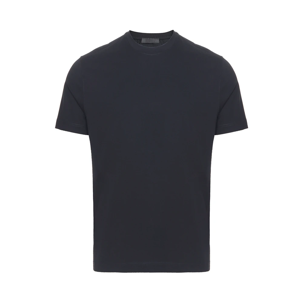 商品Prada|Prada 普拉达 黑色圆领男士短袖T恤 UJM564-710-F0002,价格¥733,第1张图片