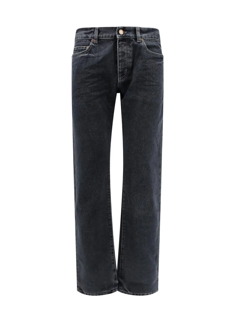 商品Yves Saint Laurent|Organic cotton trouser with back logo patch,价格¥3619,第1张图片