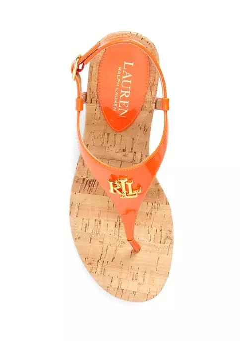 商品Ralph Lauren|Ralph Lauren Jeannie Sandals,价格¥490,第4张图片详细描述