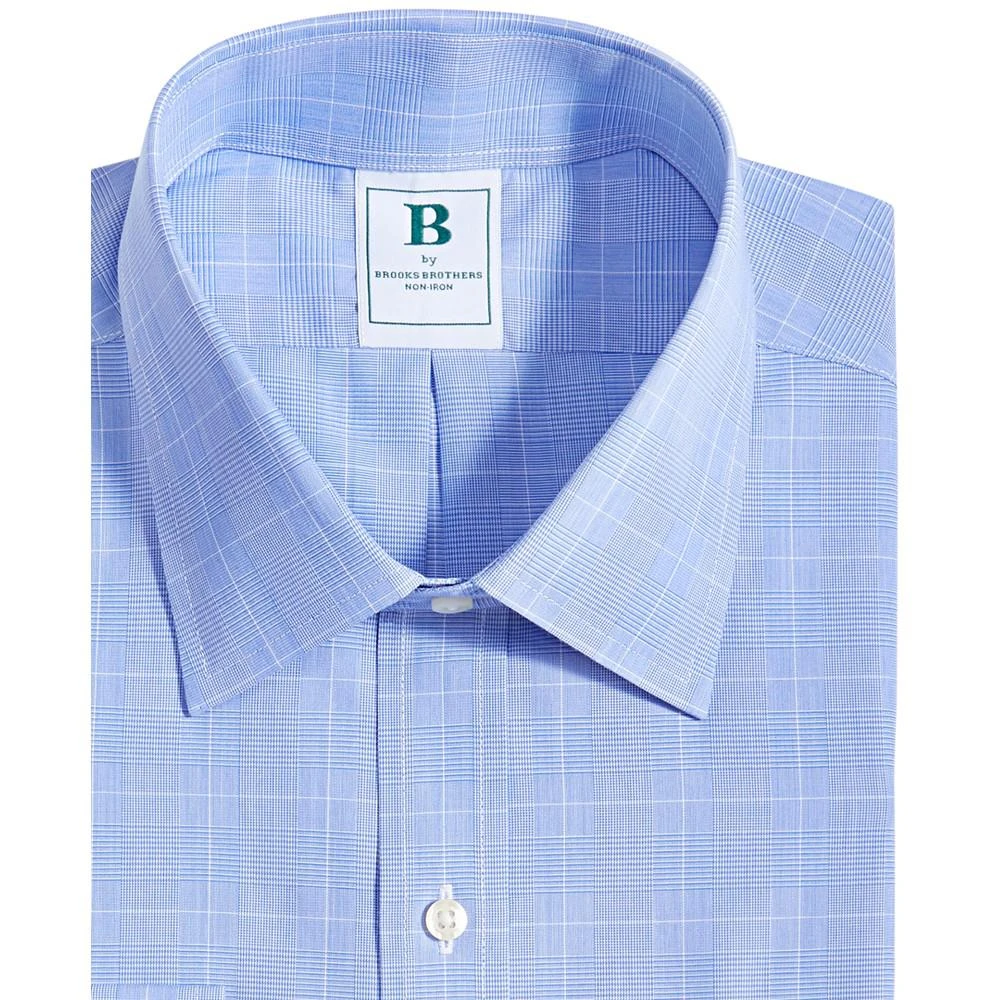 商品Brooks Brothers|Men's Regular Fit Non-Iron Glenn Plaid Dress Shirt,价格¥530,第5张图片详细描述