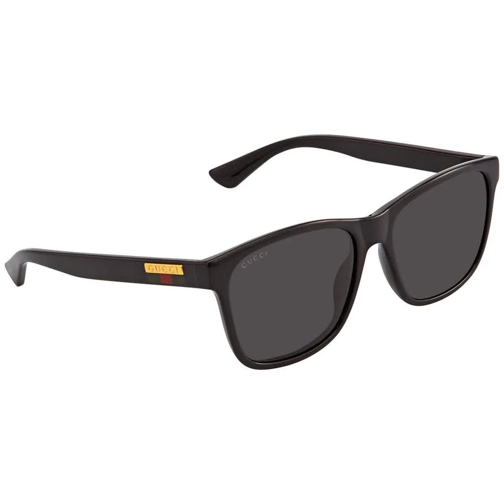 商品Gucci|Grey Rectangular Men's Sunglasses GG0746S 001 57,价格¥1050,第2张图片详细描述