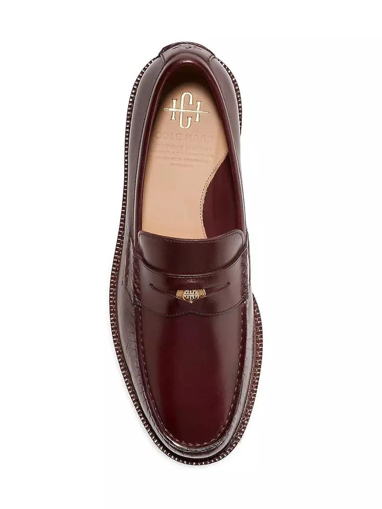 商品Cole Haan|Leather Pinch Penny Loafers,价格¥1198,第5张图片详细描述