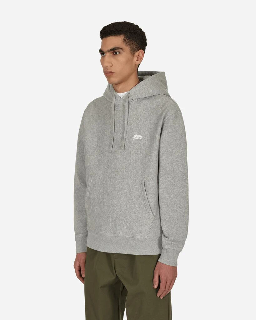 商品STUSSY|Overdyed Hooded Sweatshirt Grey,价格¥1039,第2张图片详细描述