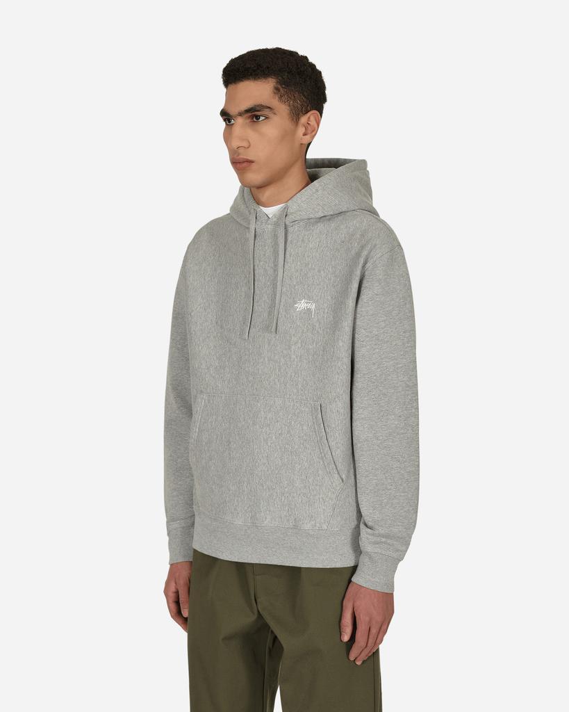 商品STUSSY|Overdyed Hooded Sweatshirt Grey,价格¥975,第4张图片详细描述