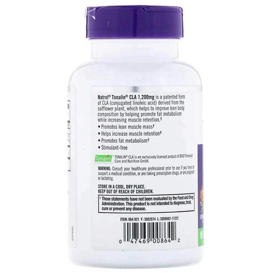 商品Natrol|Tonalin CLA,价格¥97,第2张图片详细描述