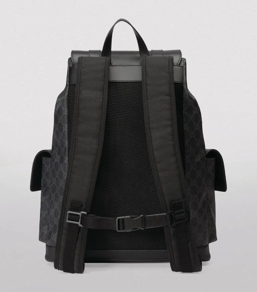 商品Gucci|Leather GG Supreme Backpack,价格¥17409,第3张图片详细描述