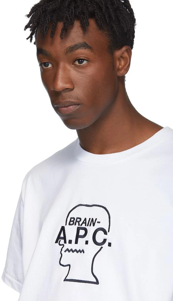 商品A.P.C.|White Brain Dead Edition Spooky T-Shirt,价格¥461,第4张图片详细描述