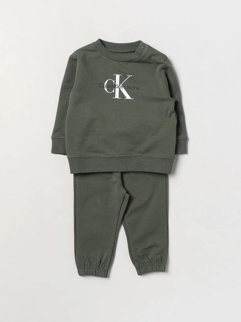 商品Calvin Klein|Calvin Klein Jeans jumpsuit for baby,价格¥466,第1张图片